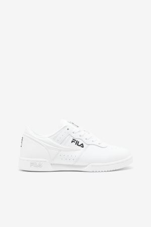 FILA Original Fitness Sneakers White / Black,Womens Shoes | CA.QSMWDX032